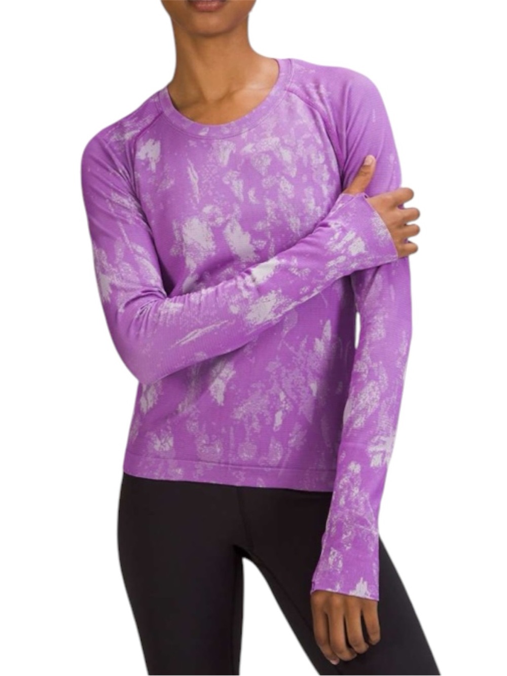 Lululemon Swiftly Tech Long Sleeve Shirt 2.0 *Race Length Shadow Bloom Purple 6